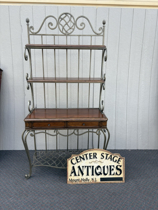 66994 Modern Baker Rack Kitchen Storage Cabinet