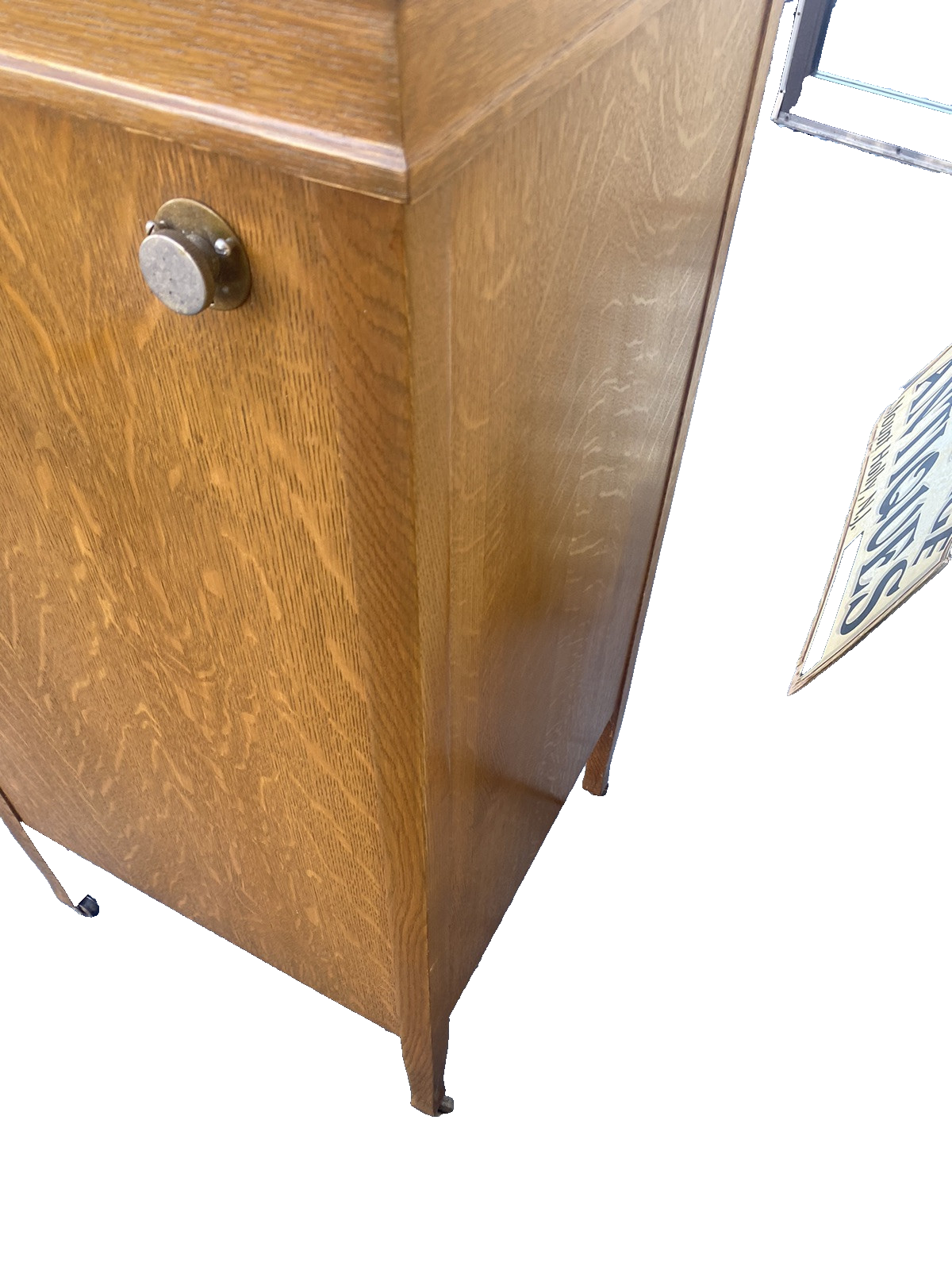 63818 Antique BRUNSWICK Oak Victrola PHONOGRAPH
