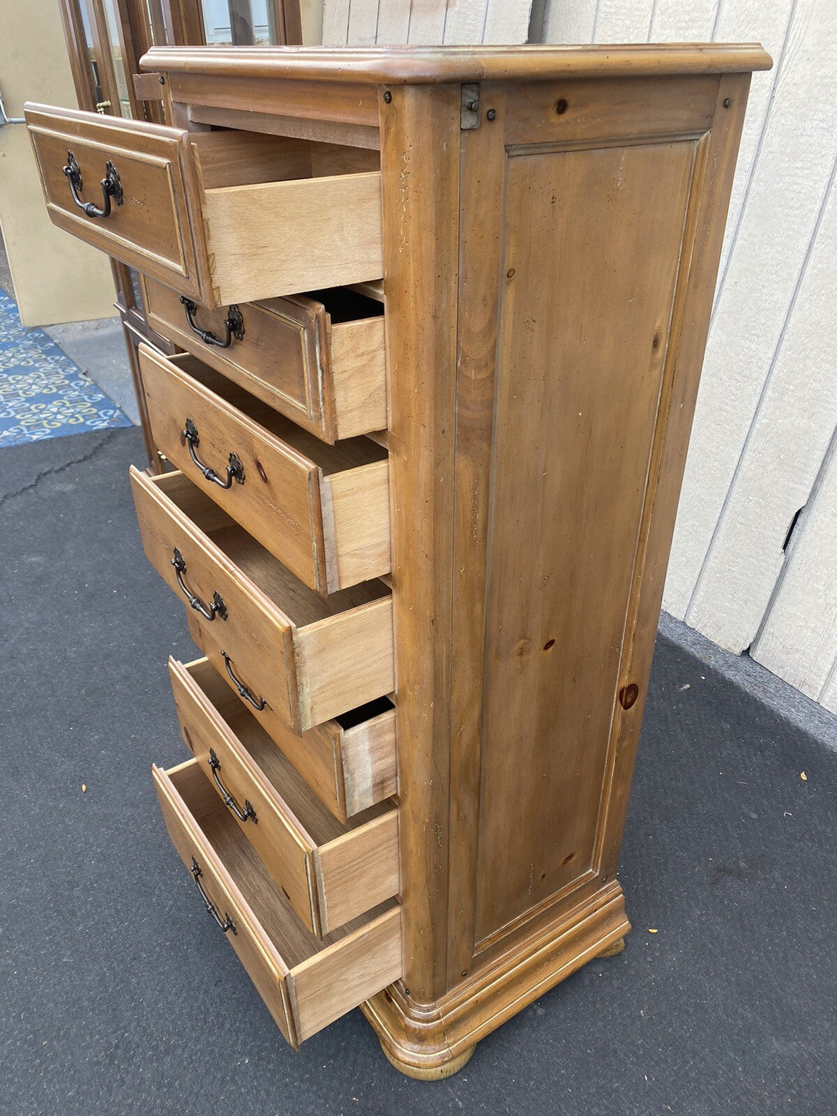 65979    NATIONAL Furniture Pine Lingerie Chest Dresser