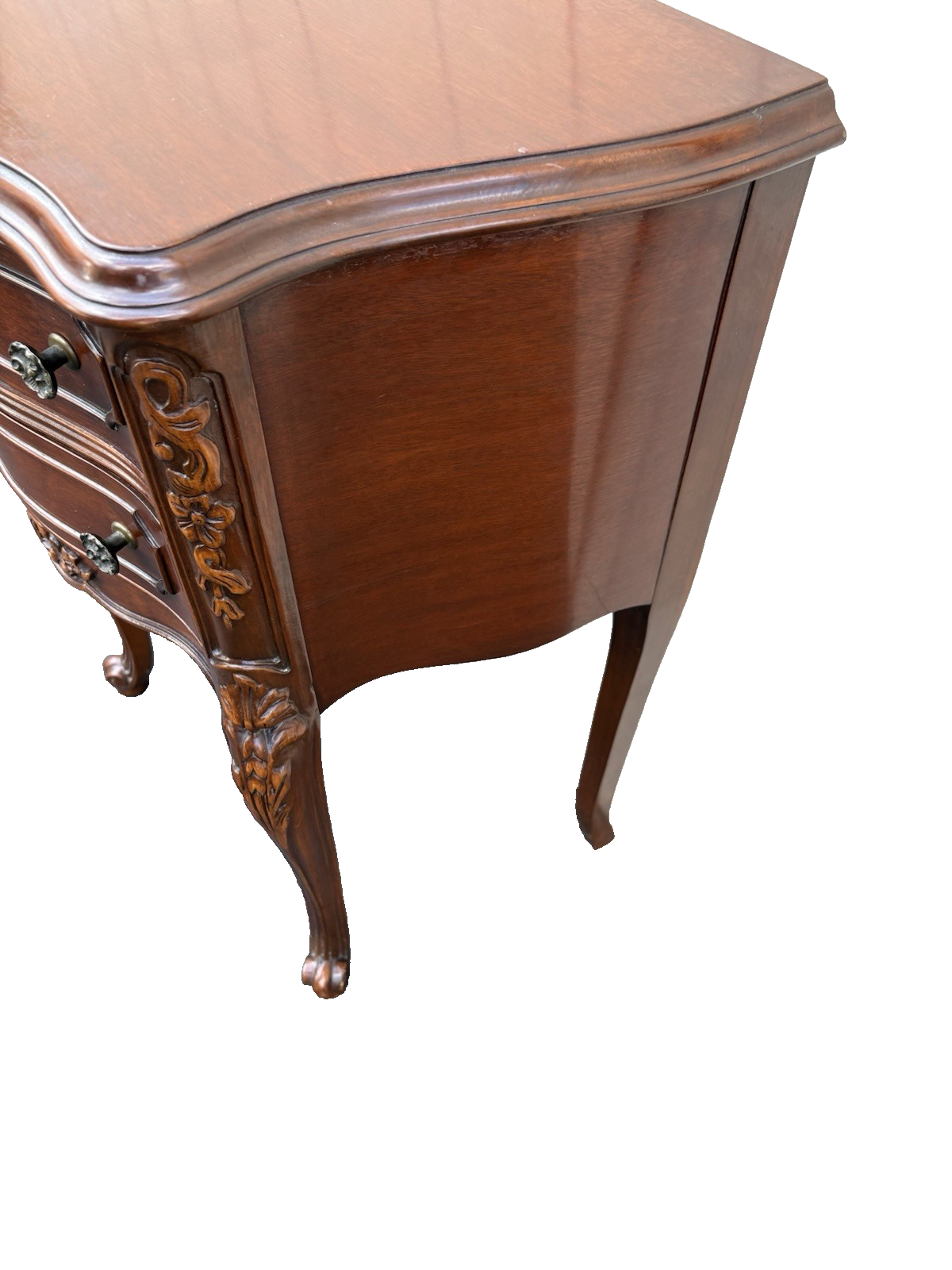 66835 Antique French Louis XV Nightstand End Table Stand