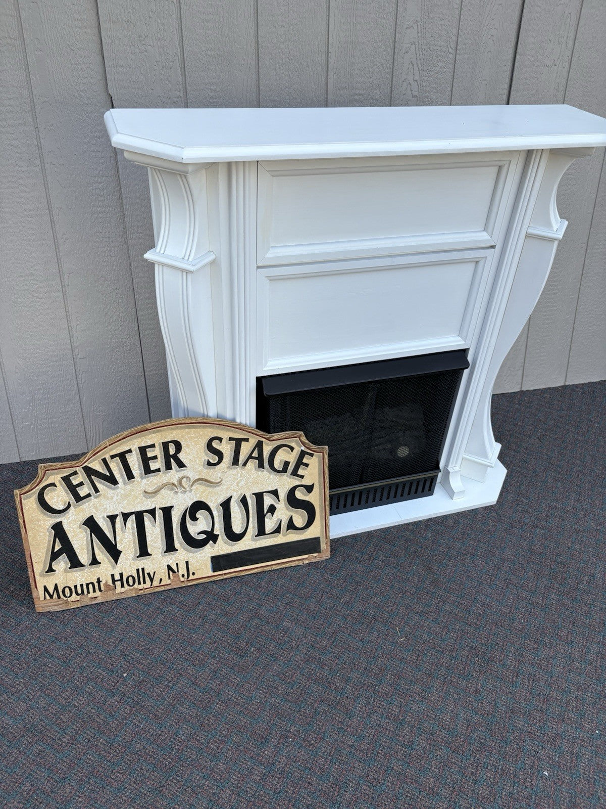 00001 JENSEN Fireplace Mantle Mantel