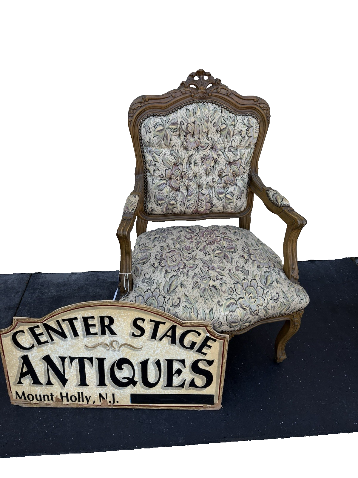 60217 French Country Bergere Armchair Chair