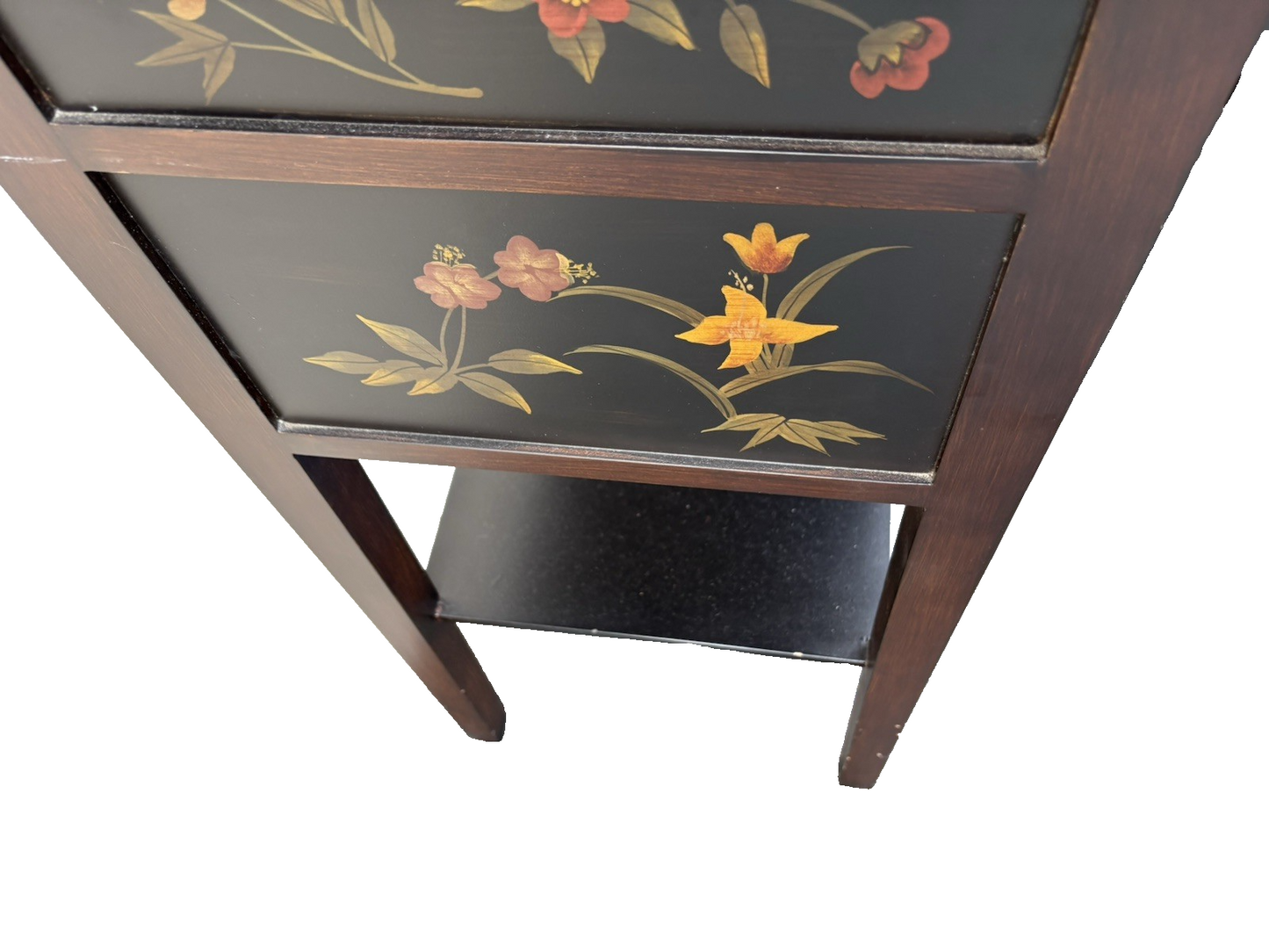 66834  Decorator Black Lamp Table Stand