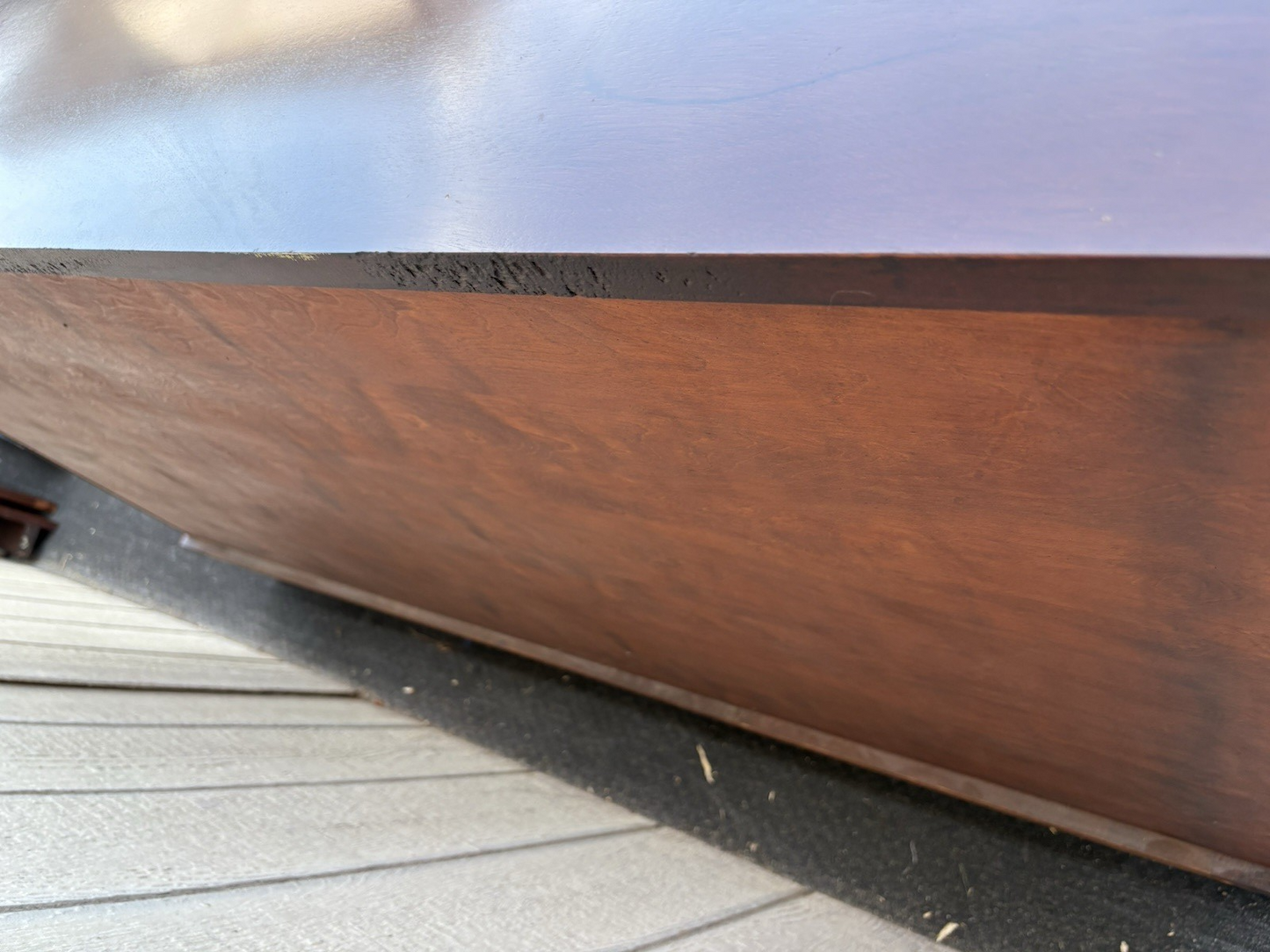 67006  Mahogany Feldenkreis ??  Dresser Chest with Claw Feet