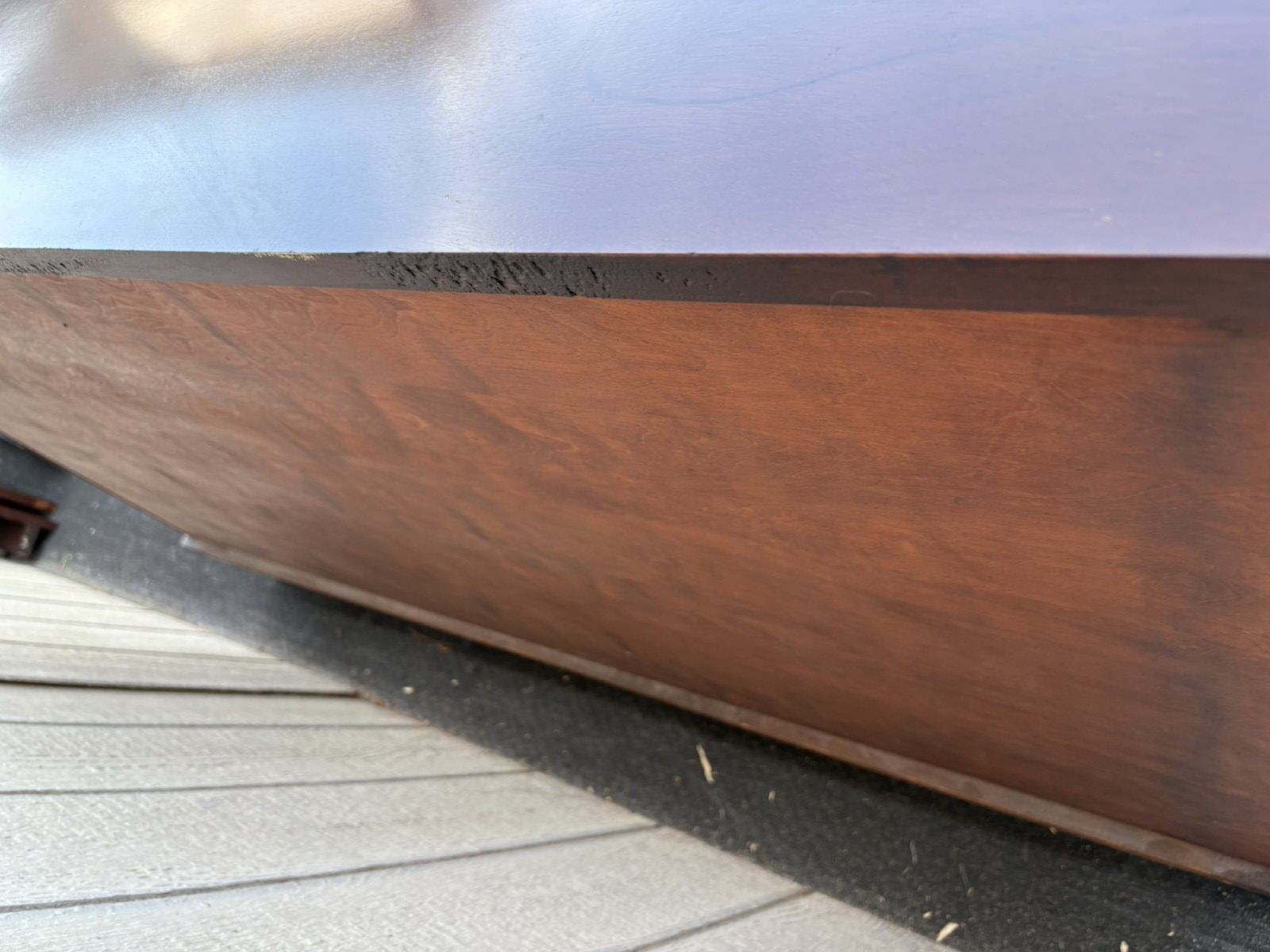67006  Mahogany Feldenkreis ??  Dresser Chest with Claw Feet