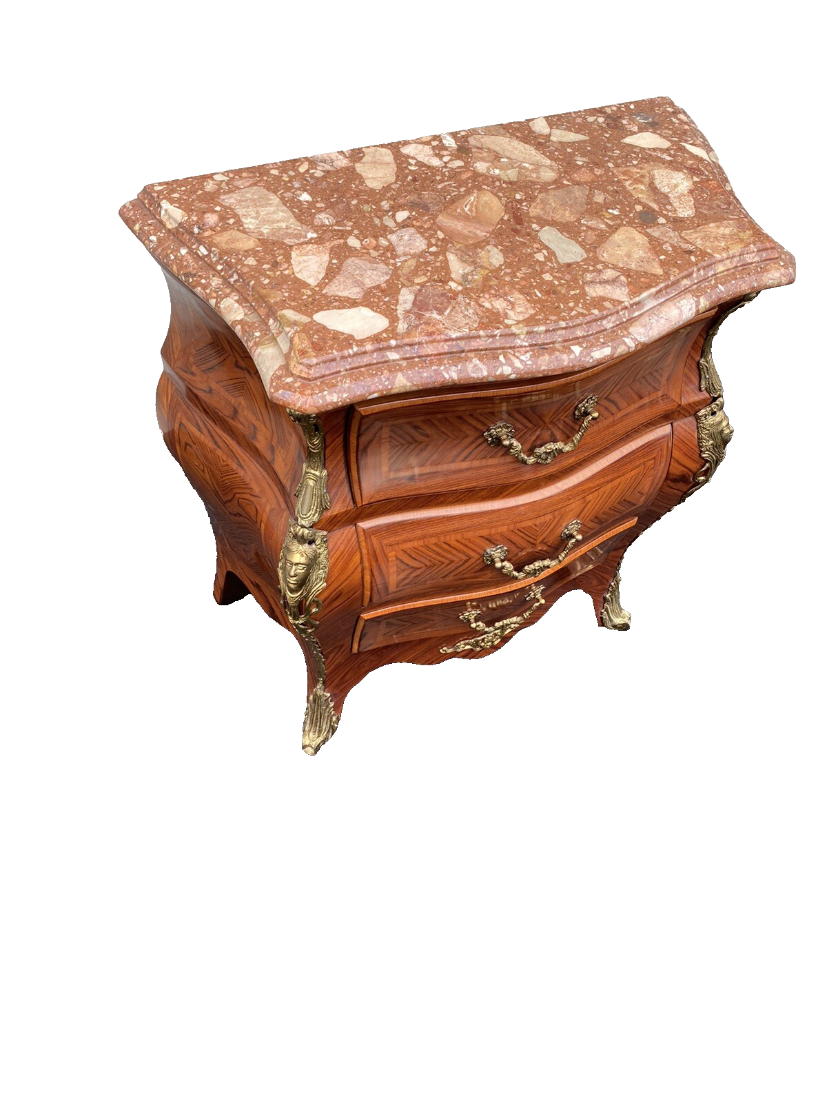 65900 Quality Marble Top Nightstand End Table Stand