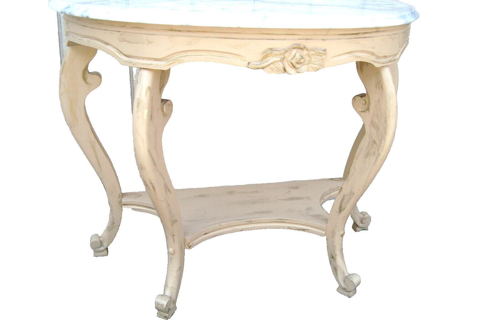 62130   Marble Top Console Table Sideboard Server KIMBALL Furniture ??