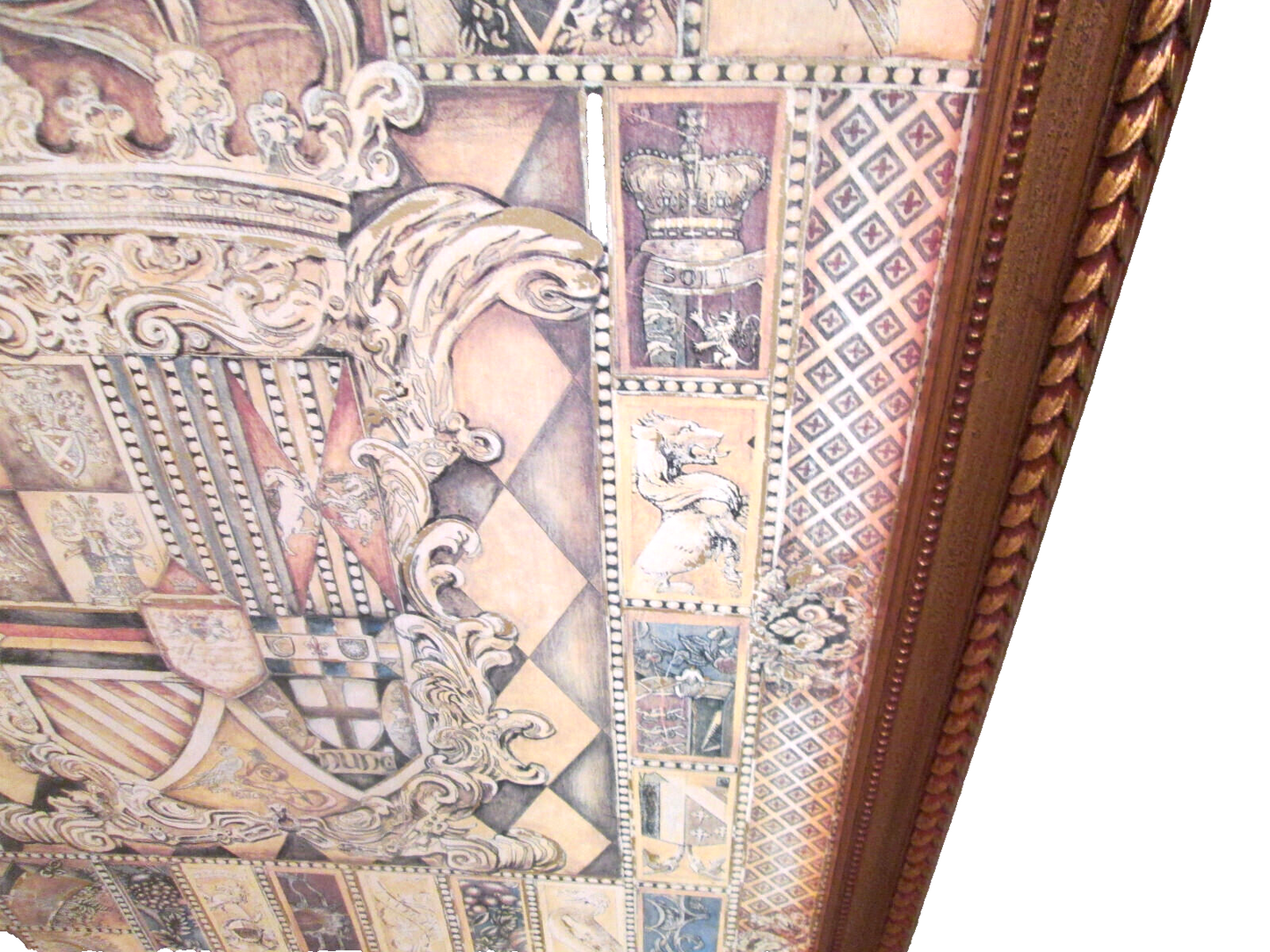 56537 ROYAL GAMBIT BOMBAY Picture Print in Fancy frame