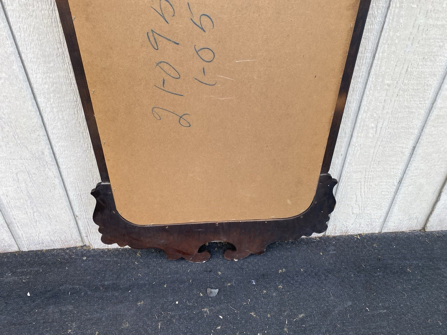 66497 Fancy Carved Chippendale Beveled Mirror