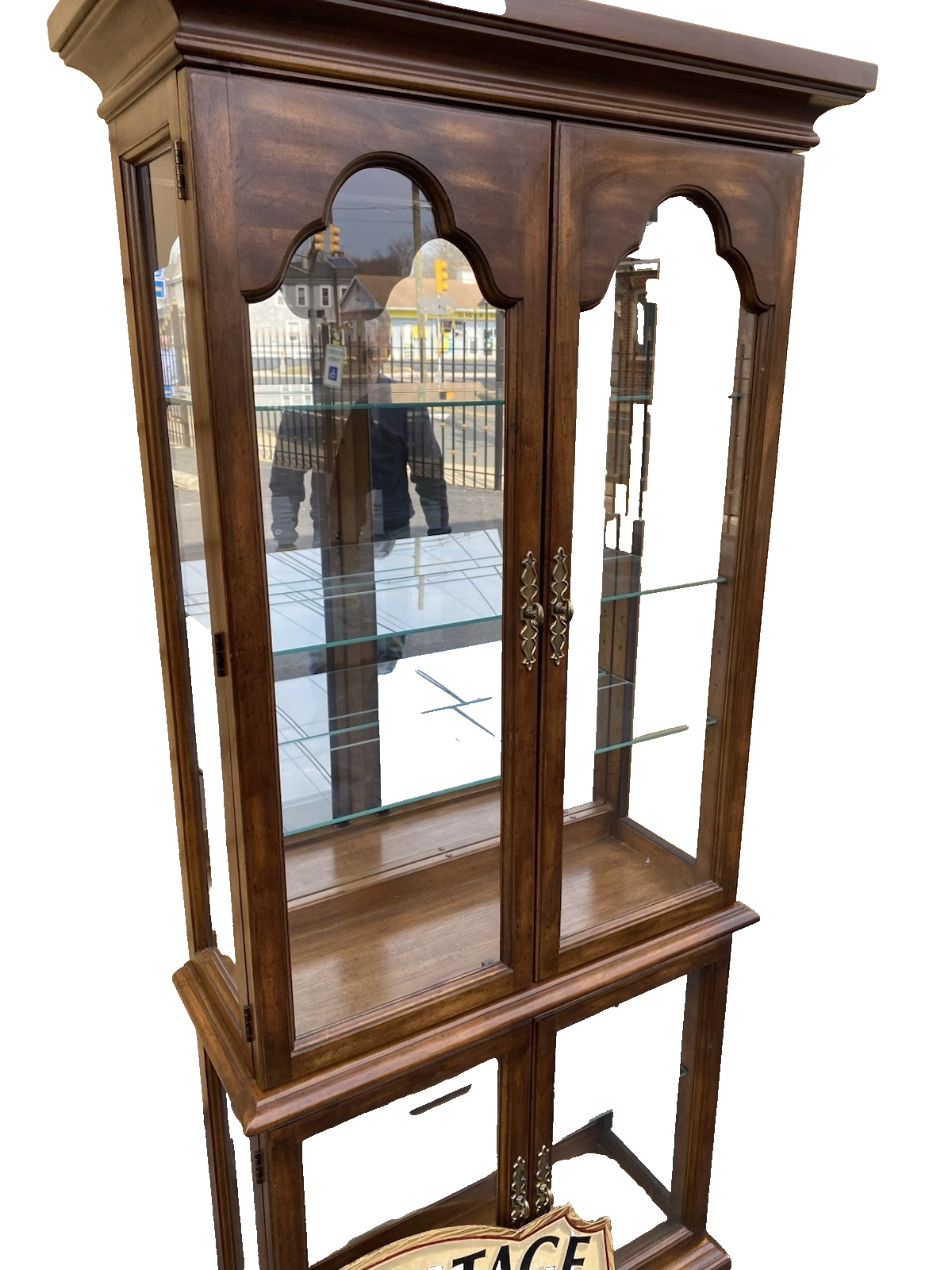 66438 Maple American Drew  Curio China Cabinet