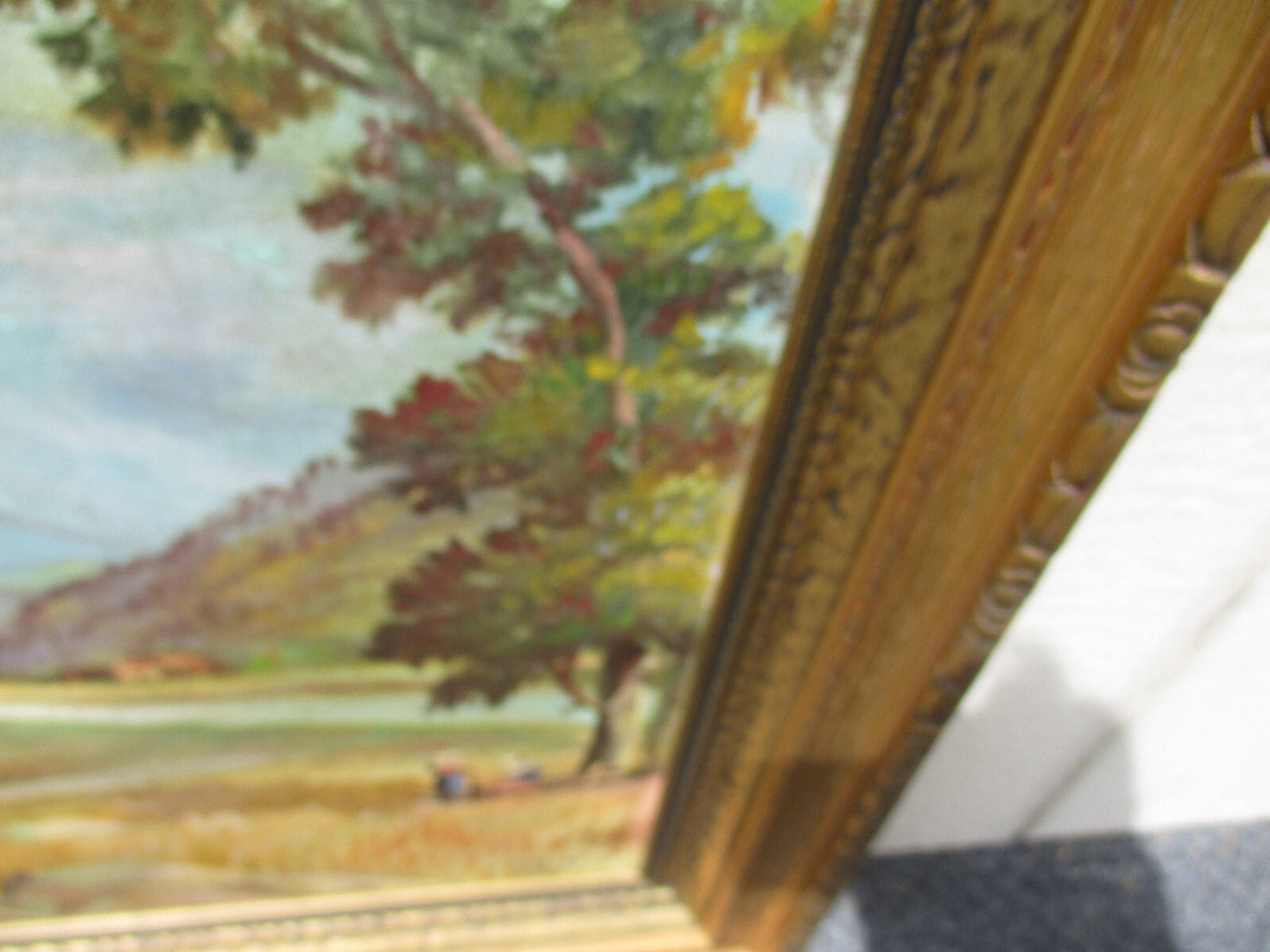 ART 07:  Oil Painting on Canvas Signed O ARNOLD 