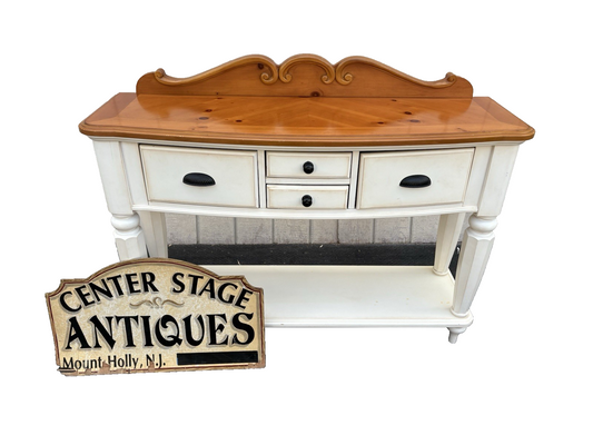 66890  Modern Country Buffet Sideboard Server Cabinet