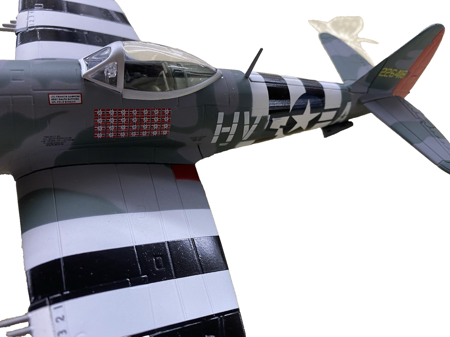 ES 204 P 47 Thunderbolt WW11  Franklin Mint  Airplane Plane B11B295148