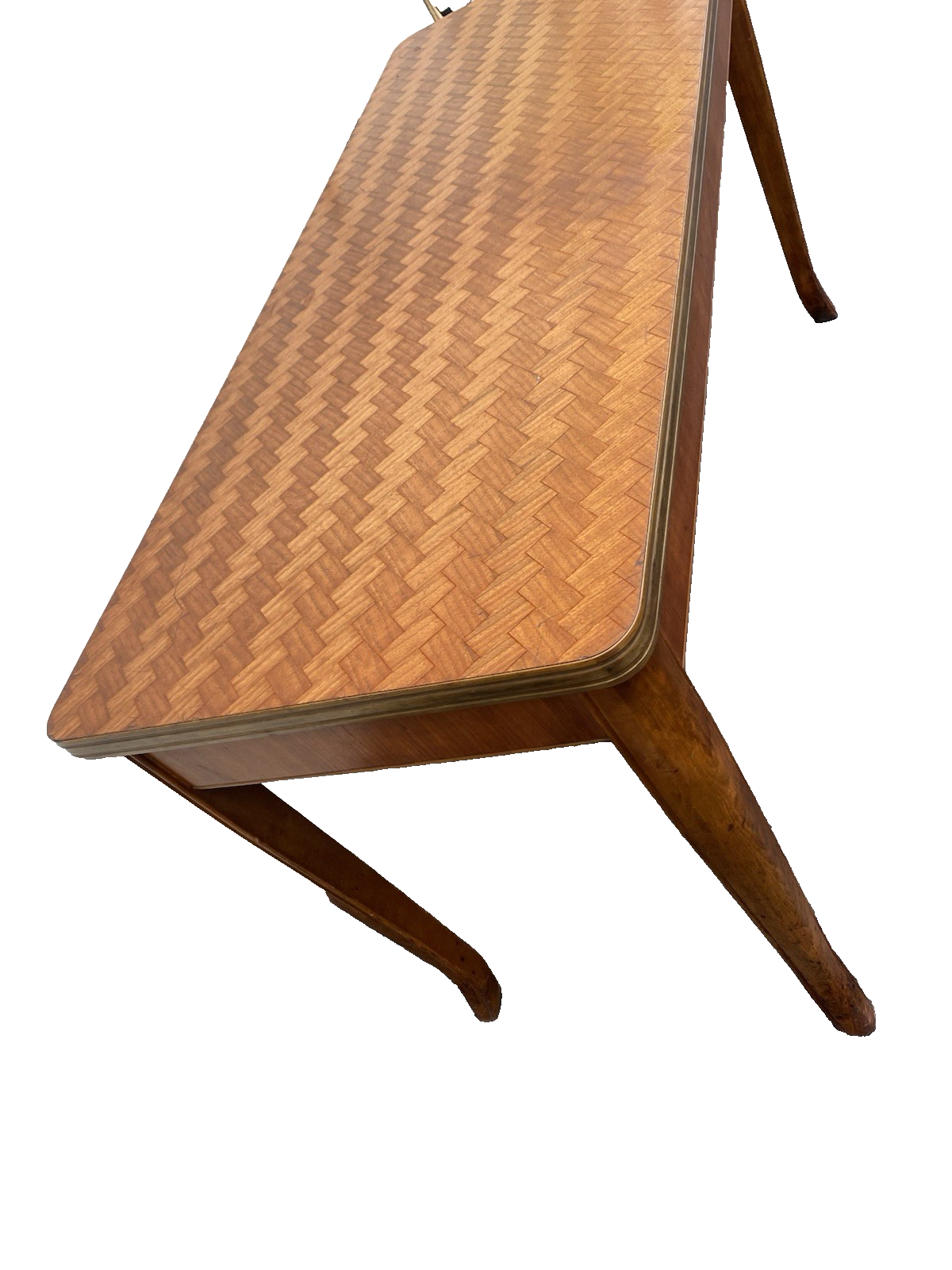 66527   Custom Hand Made ETERNA Console Library Table Stand KON MUNDUS  New York