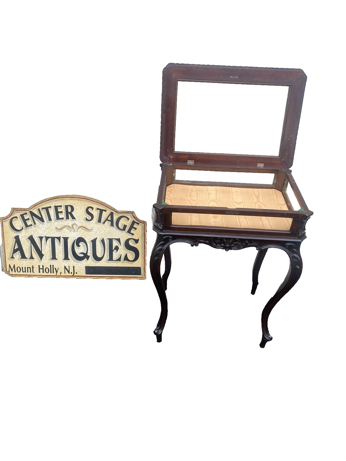 65332 French Country Showcase Display Case