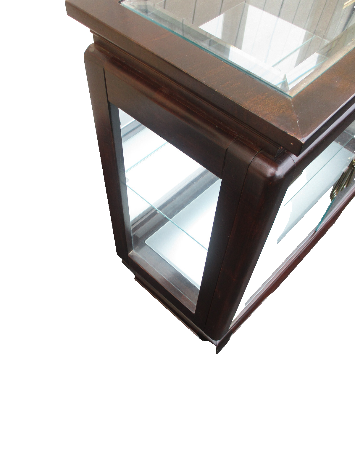 64181   Oriental Credenza Curio with Light PULASKI Furniture