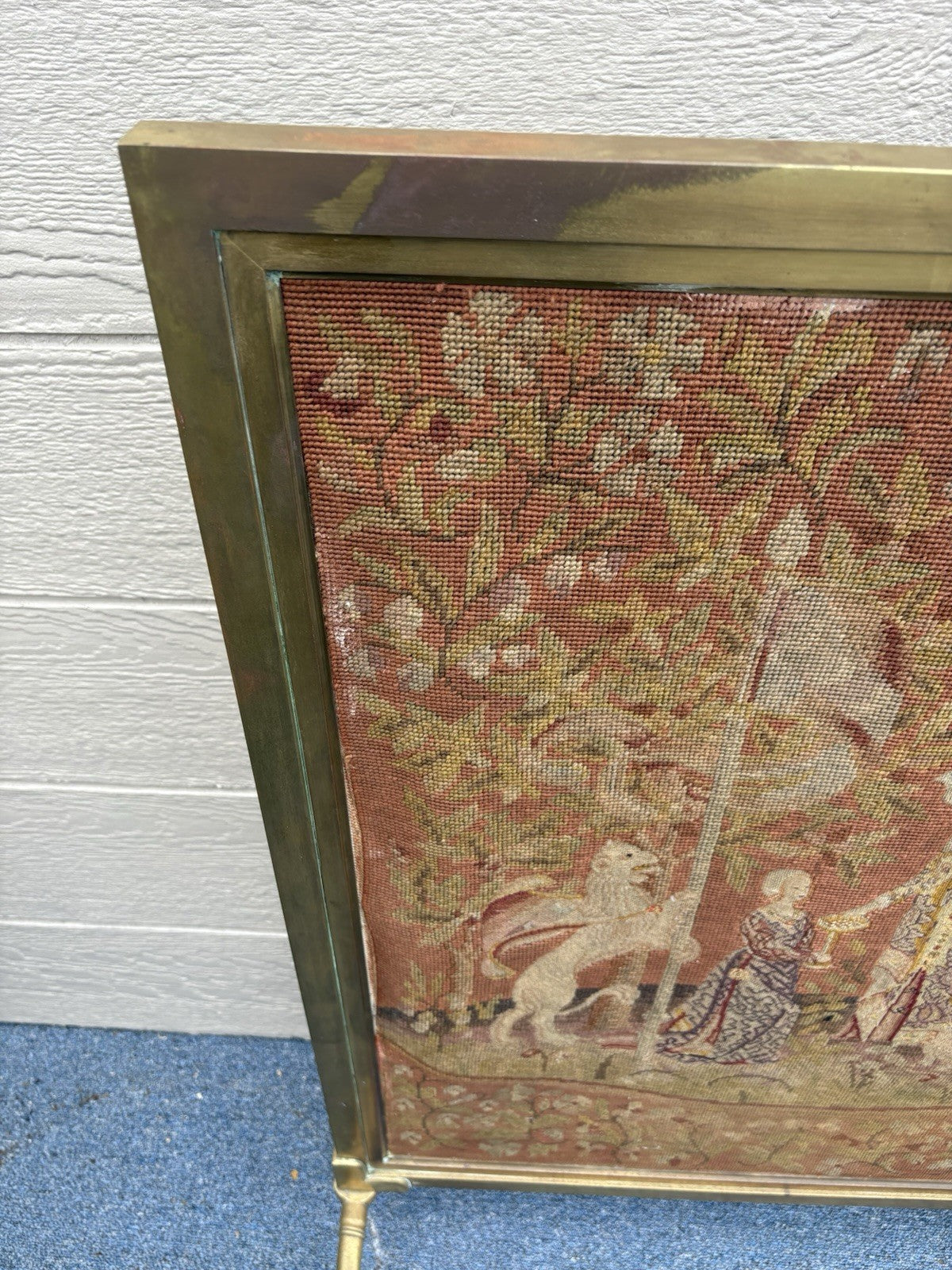 65585 BRONZE Custom Hand Made Fireplace Screen Room Divider