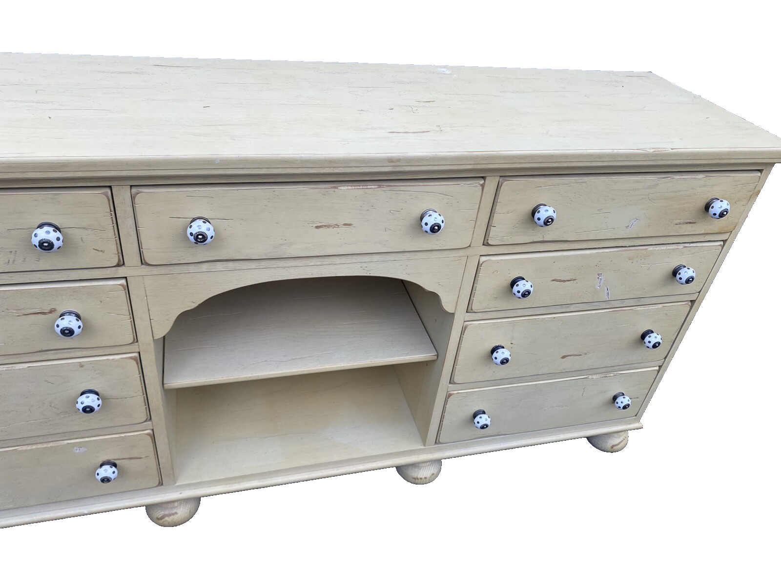 65890 BROYHILL ATTIC Heirlooms Made Rustic Country Sideboard Buffet Server