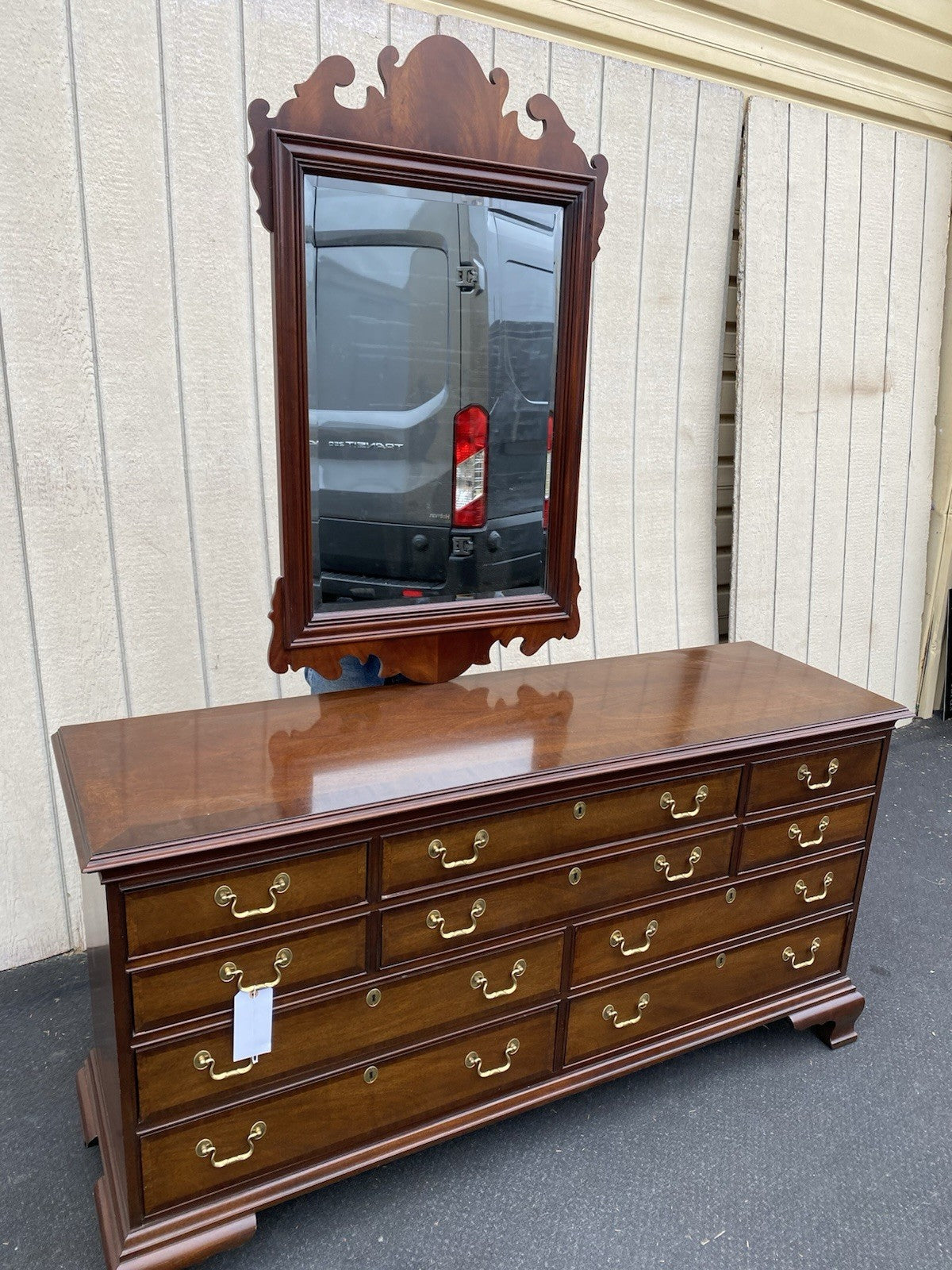 65839 COUNCILL Furniture Dresser with Mirror      High Boy pictured not included