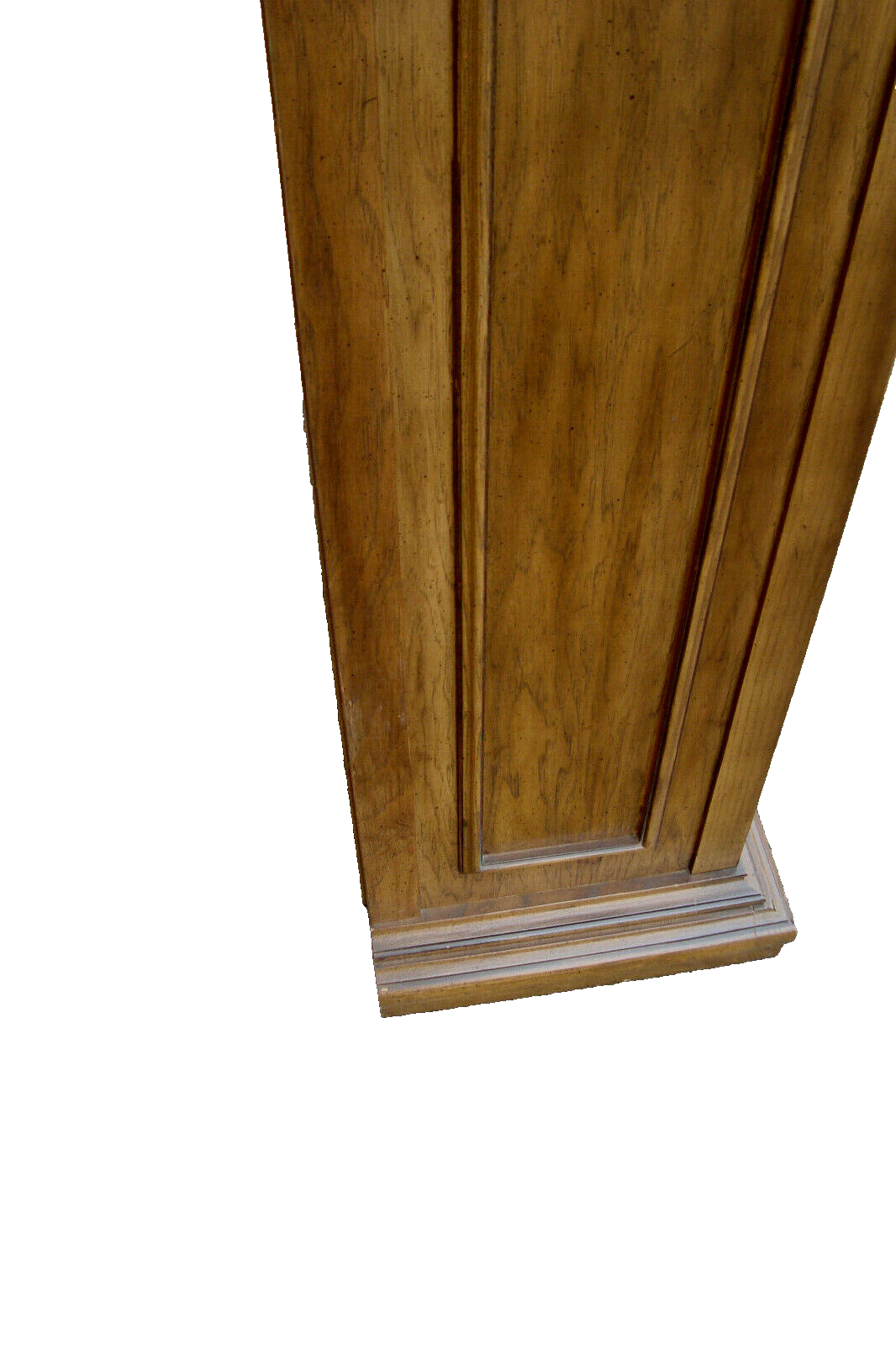 57262   Fancy  Modern Oak Curio China Cabinet with Light