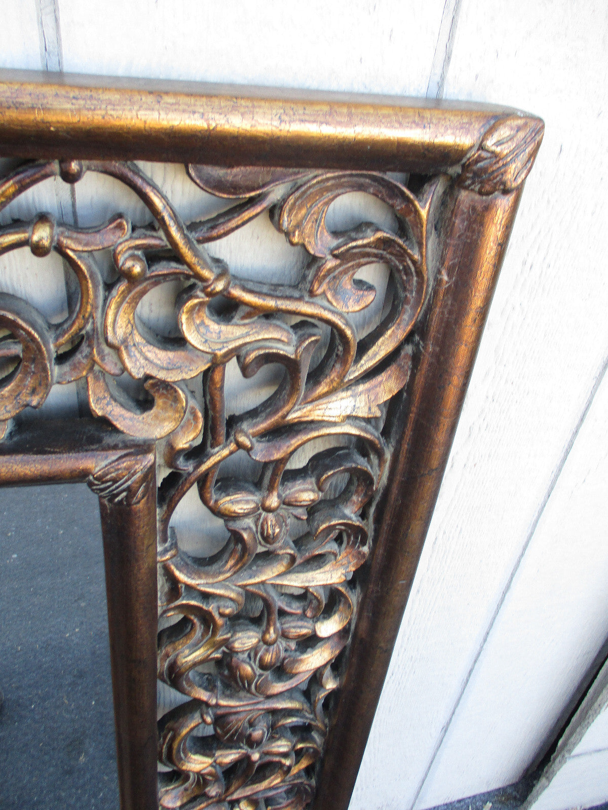 64195  Gold RASCHELLA Decorator Accent Mirror   Size   34'W x 40"H