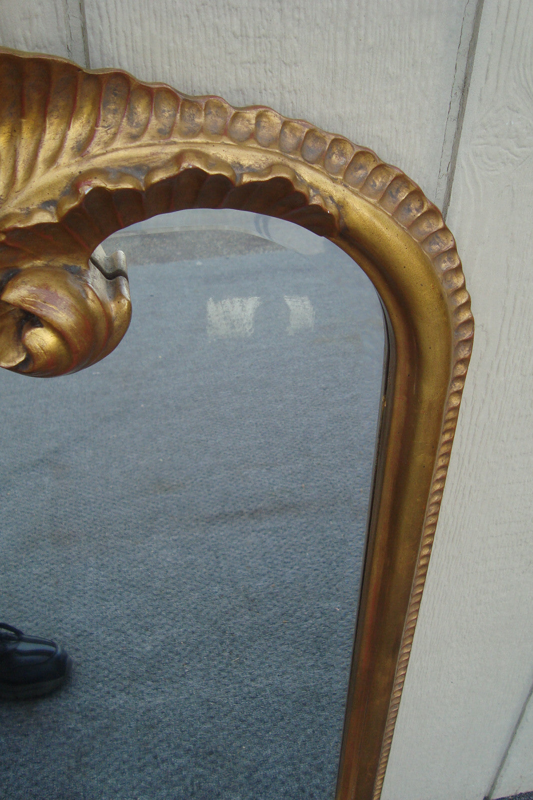 62007 Wood HAND CARVED Decorator Gold Mirror in Fancy Picture frame