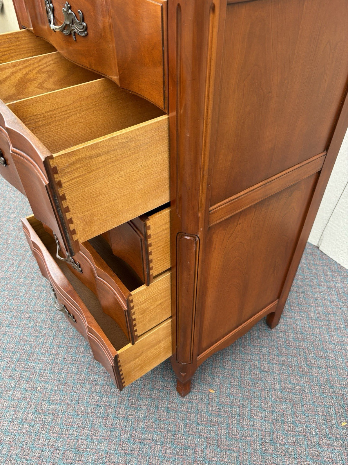 67137 JOHN  WIDDICOMB Cherry High Chest Dresser