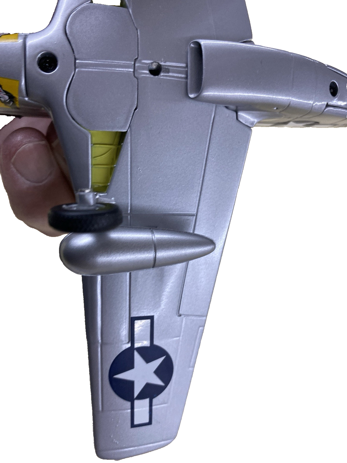 ES 206 : Franklin Mint  FICKLE FANNY P 51 Mustang B11B179  Airplane plane