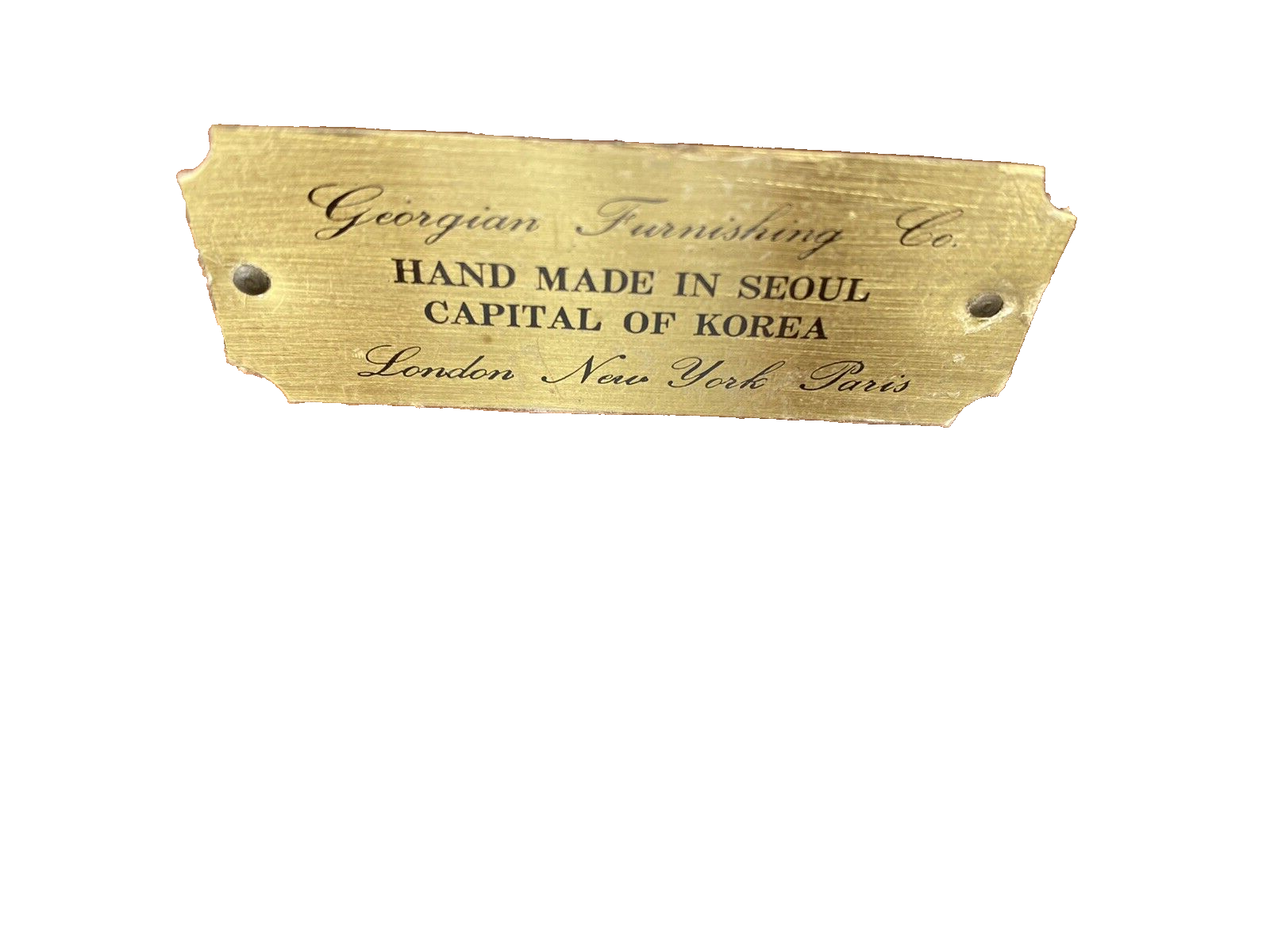 65823 Set of 8 GEORGIAN Furnishings  Solid Mahogany Dining Chairs