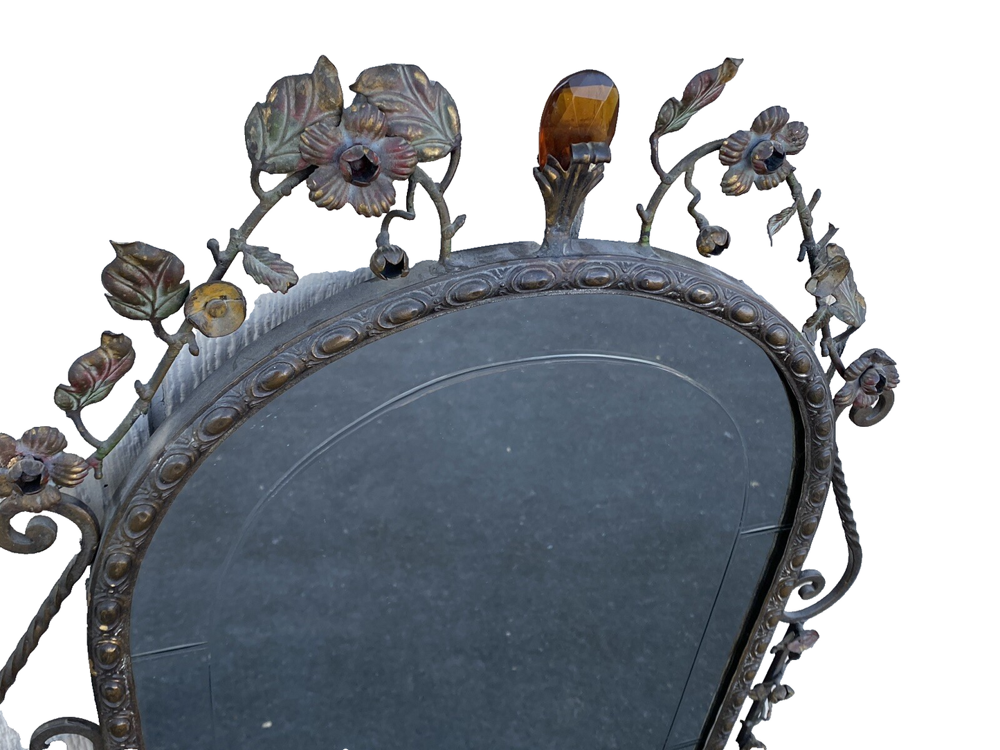 66264 Decorator Hand Made Mirror in Metal frame