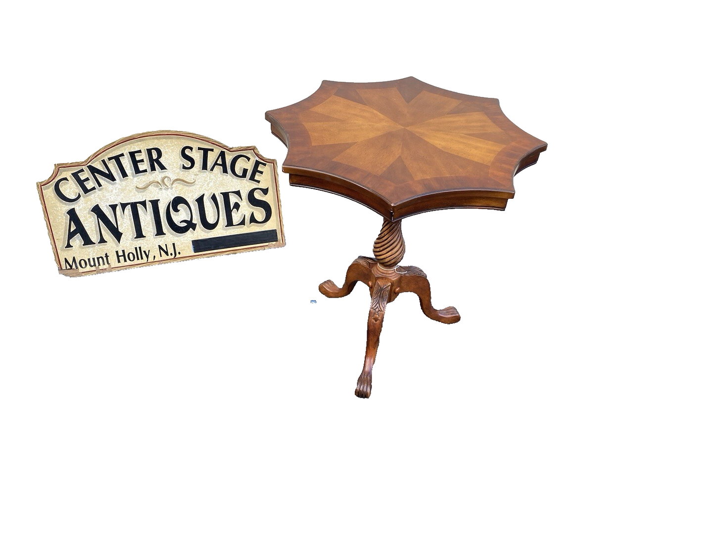 66393 Starbust Decorator Lamp Table Stand