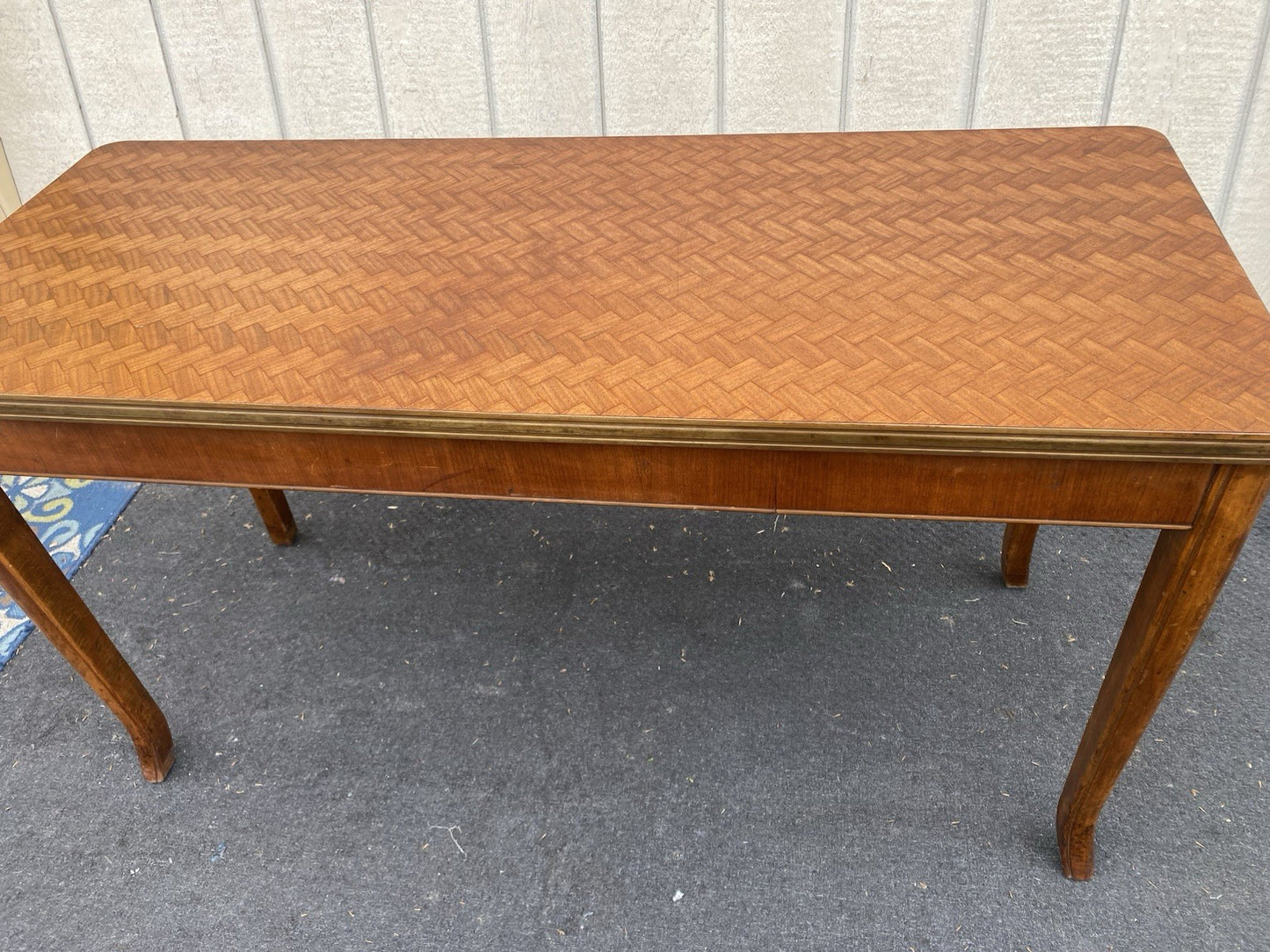 66527   Custom Hand Made ETERNA Console Library Table Stand KON MUNDUS  New York