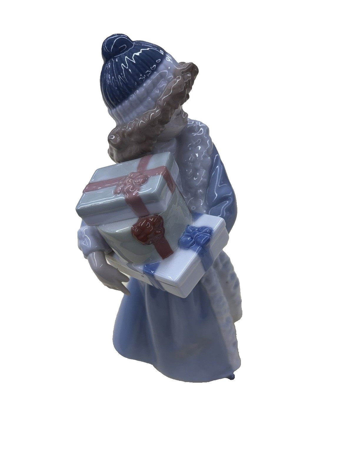 COL 02:      NAO Porcelaine Figure with packages