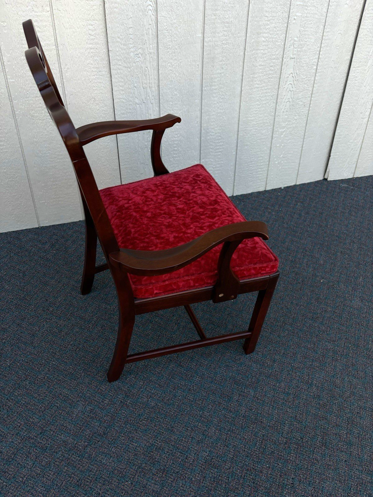 67101 Set of 6 Antique Mahogany Dining Chairs Chair s