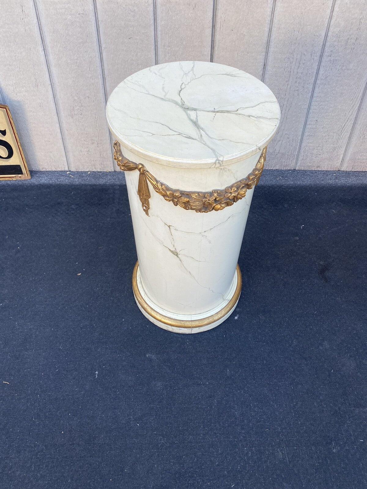 65967   Decorator  WOOD  Plant Pedestal Stand