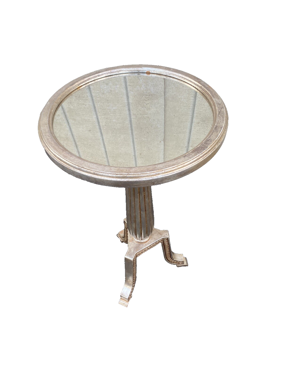 65858 Modern Mirrored Lamp Table Stand