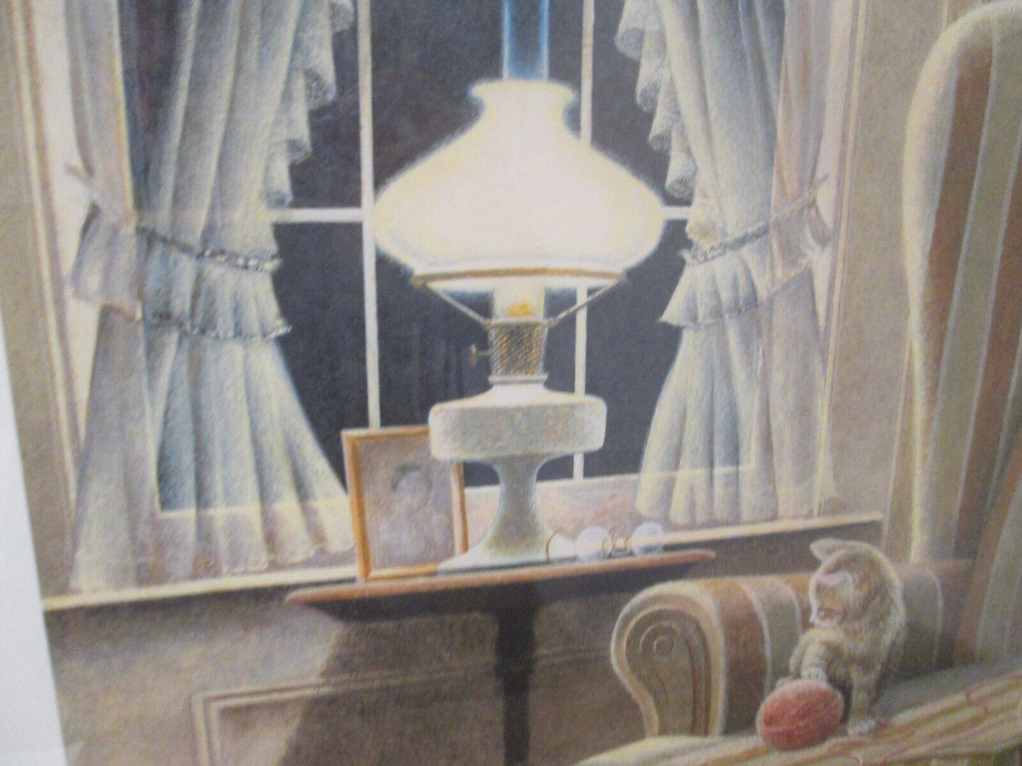 56799  JAMES LUMBERS "DOUBLE TROUBLE" Framed Pencil Signed #'d Print