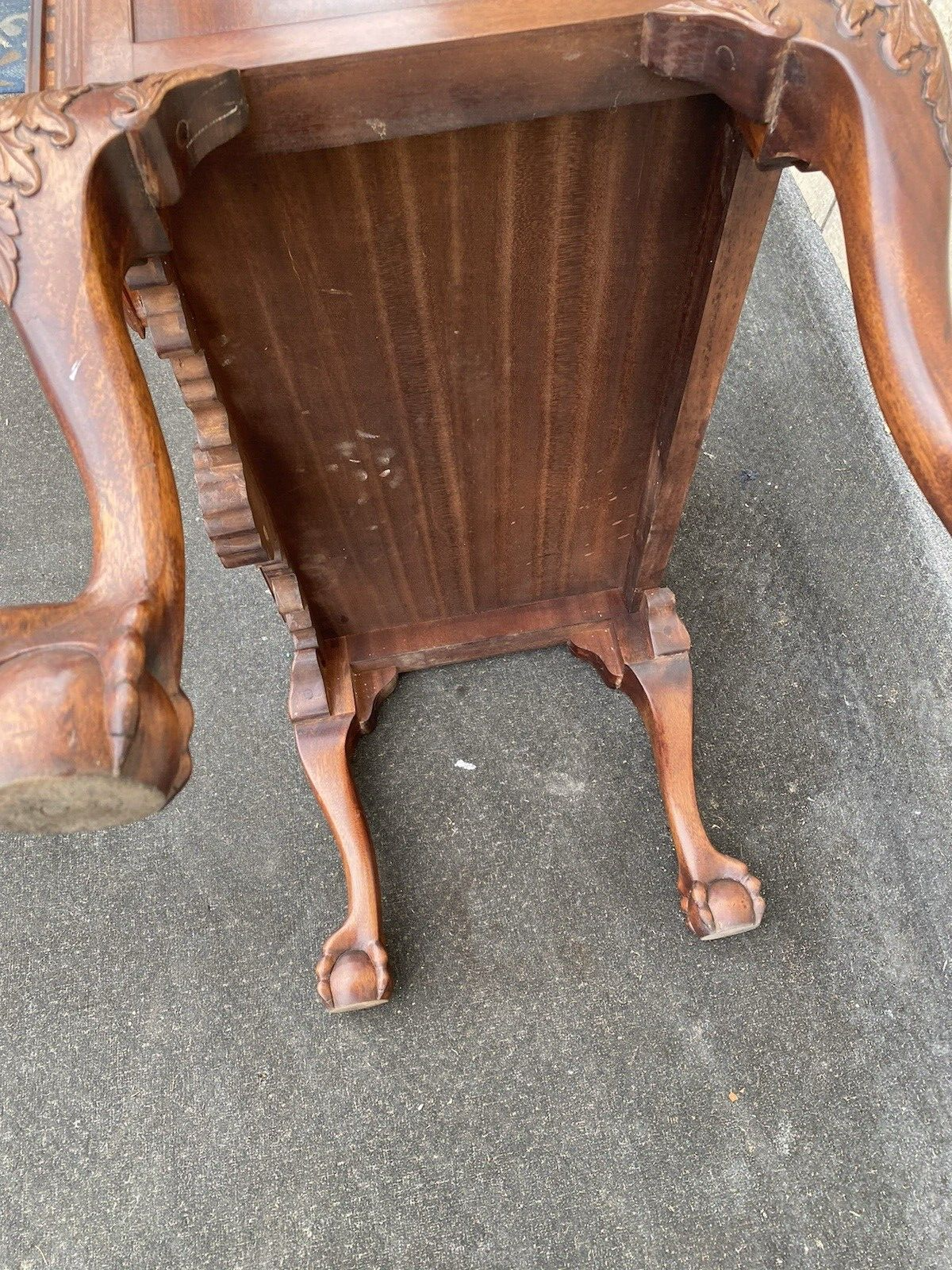 66015 Solid Mahogany 3 Drawer Chest Dresser