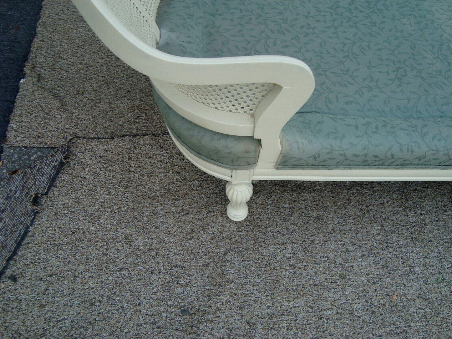 60874  Romantic Shabby Sofa Chaise Lounge Chair