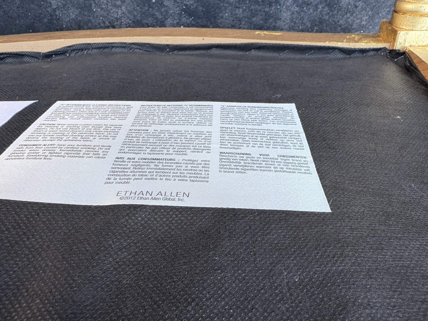 60472  Ethan Allen Decorator Hepplewhite Armchair Chair