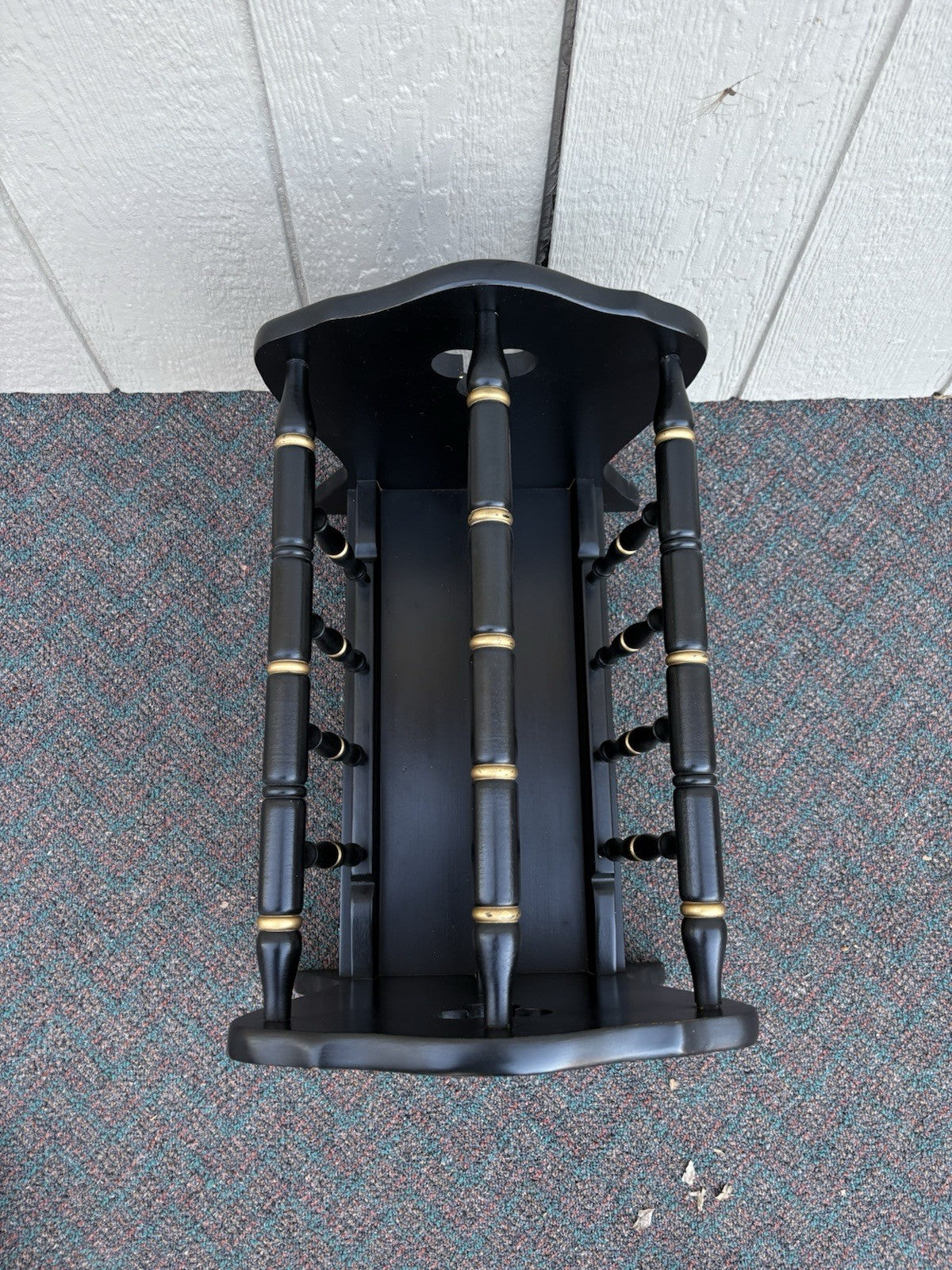 67127 ETHAN ALLEN Magazine Rack Holder Stand