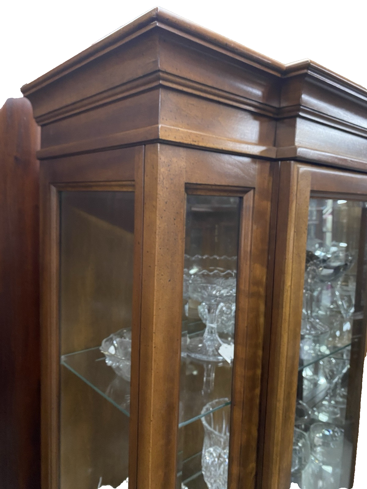 64303 Jasper Furniture  2 Door Curio China  Cabinet
