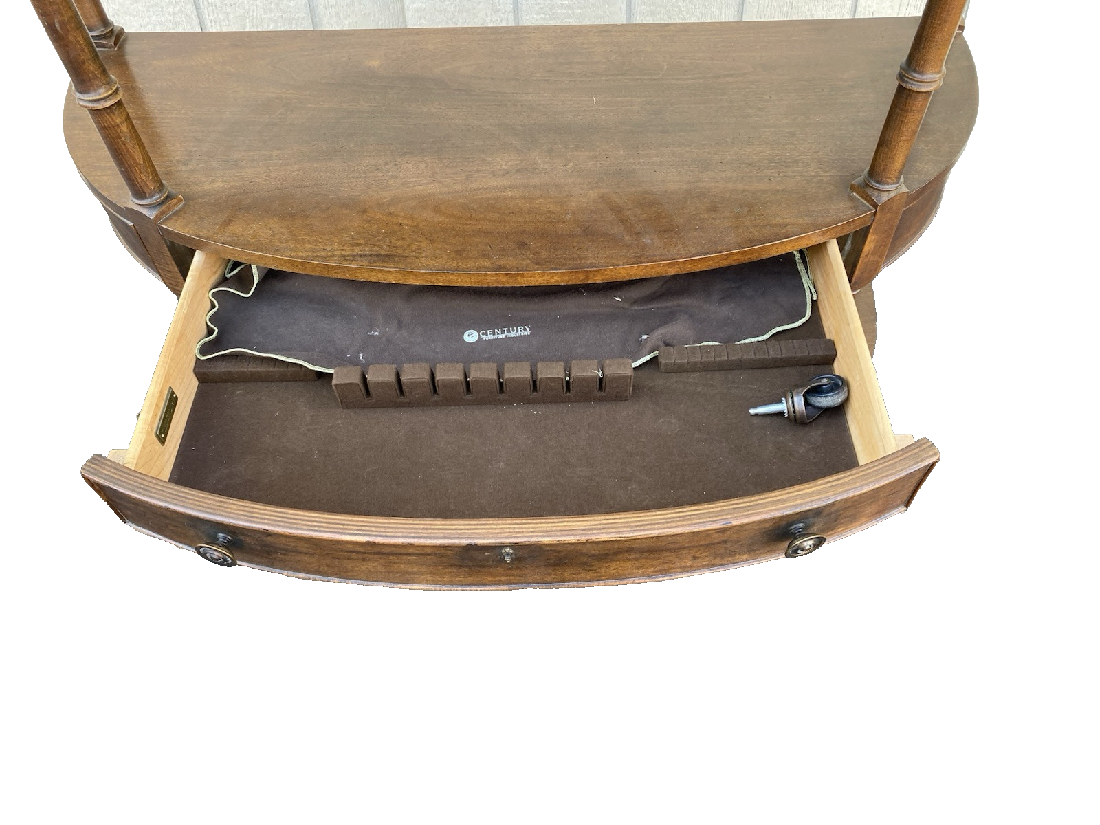 63441 Century Furniture Marble Top Sideboard Server Cabinet