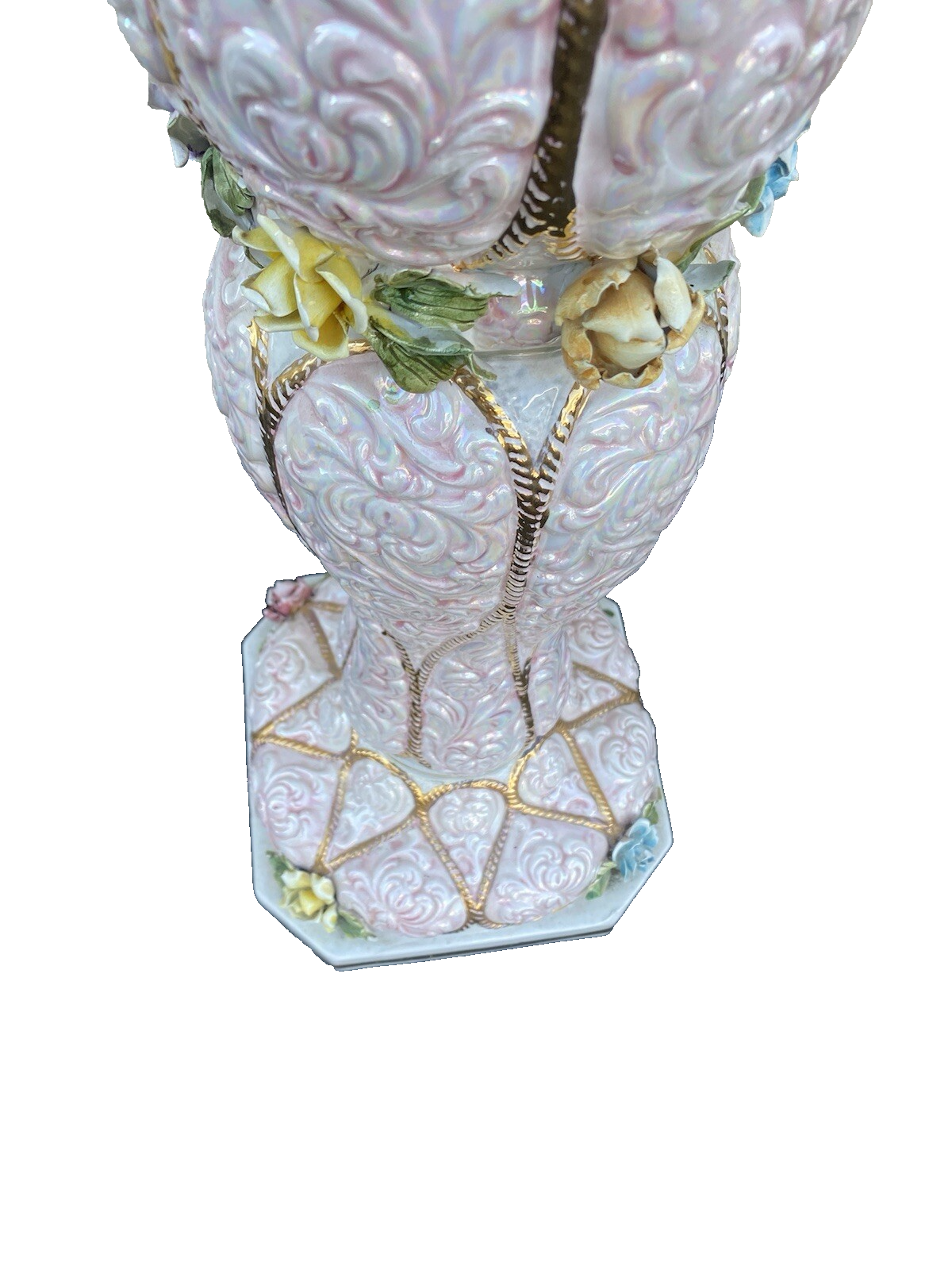 60006 Porcelain Hand Made Plant Pedastal