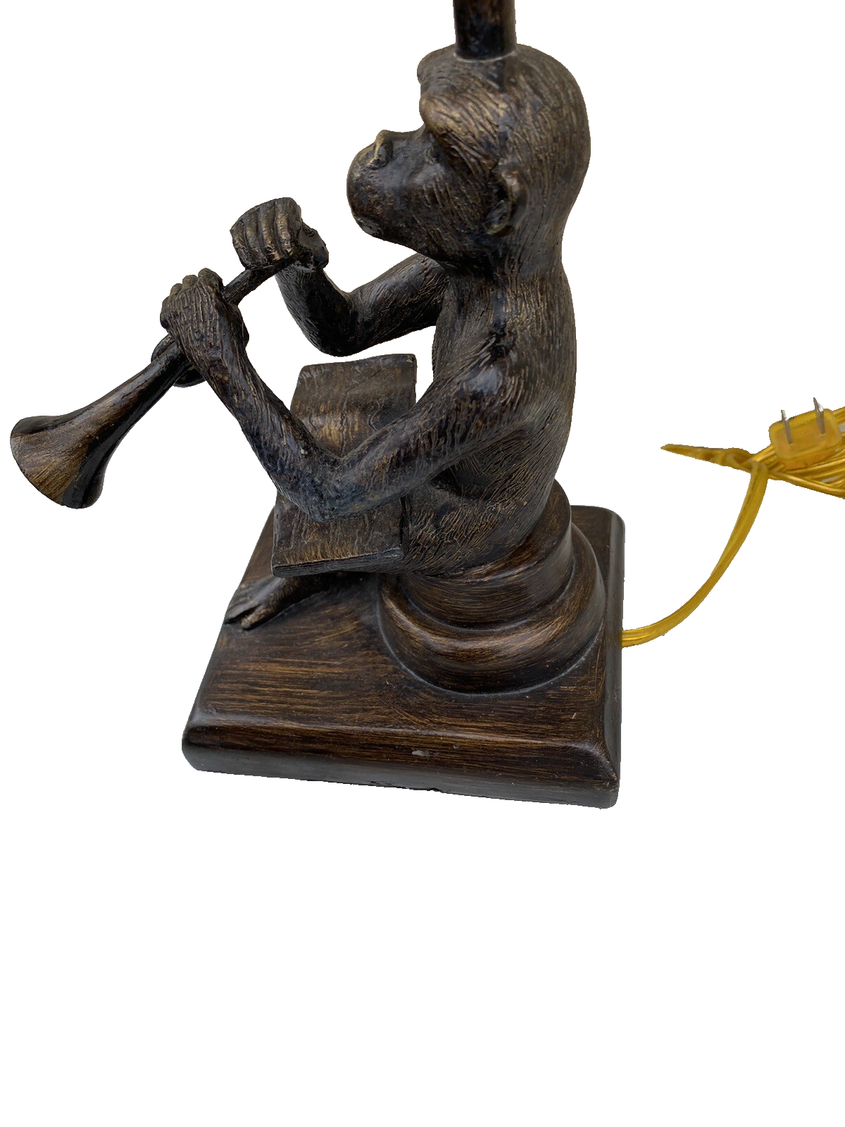 64723 Pair Musical Monkeys Table Lamps