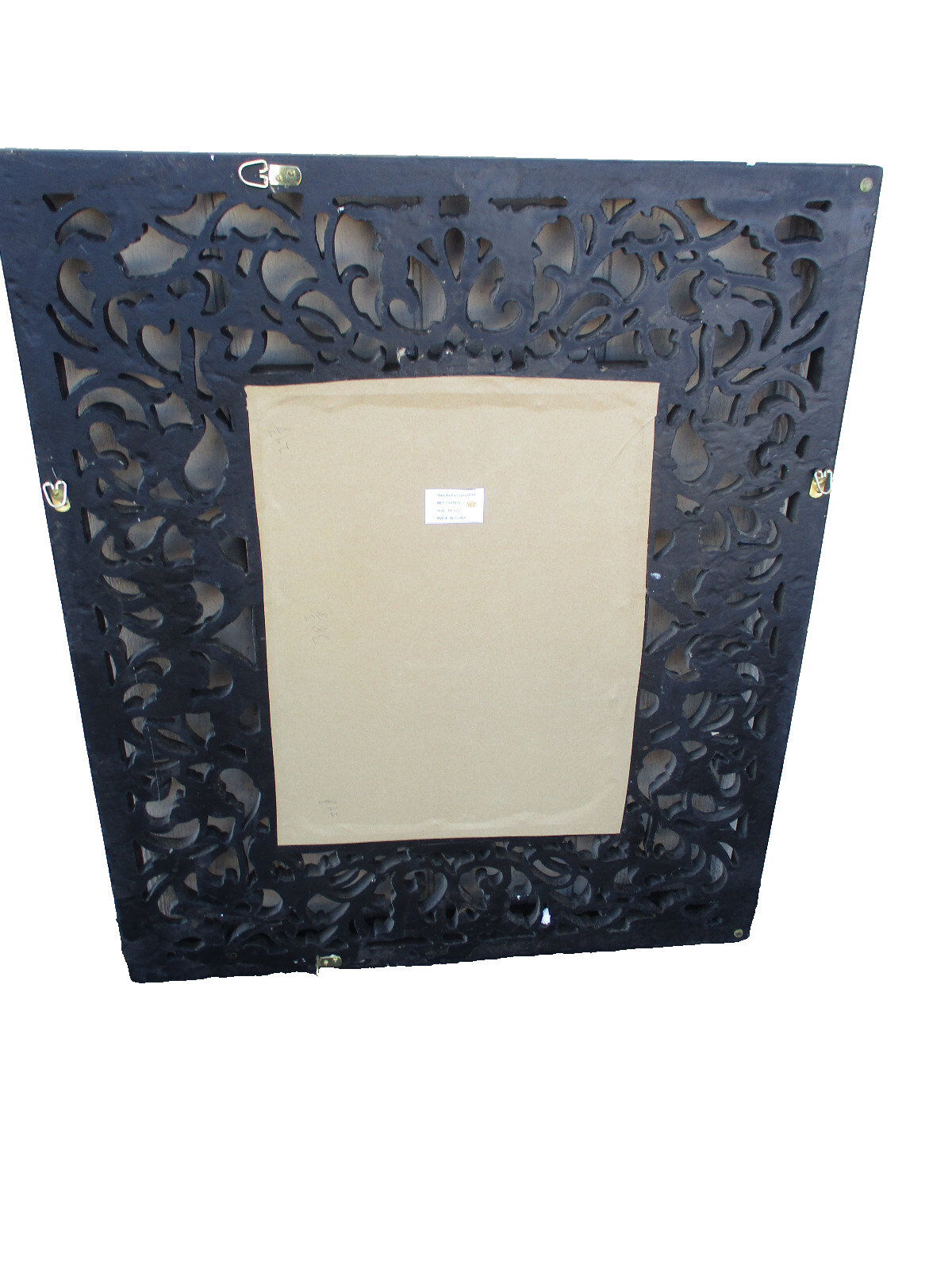 64195  Gold RASCHELLA Decorator Accent Mirror   Size   34'W x 40"H