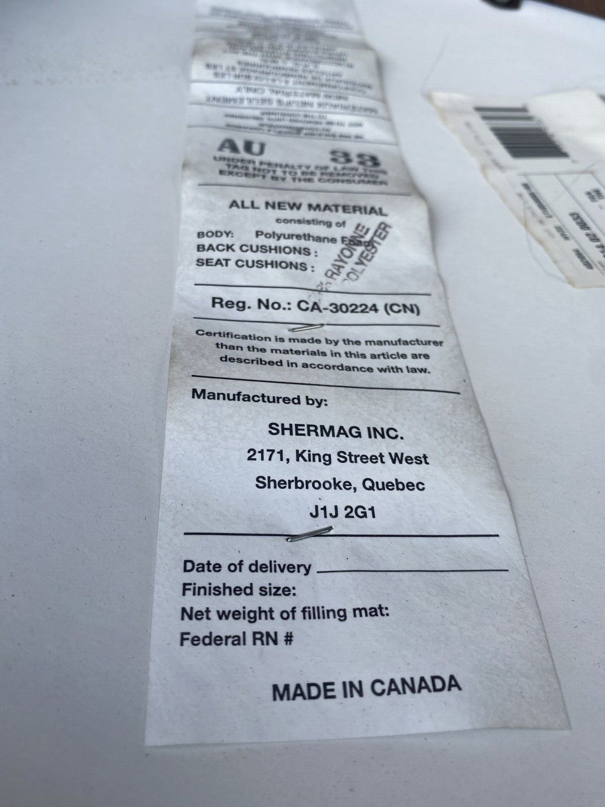 65670 Set of 4 Ebony Modern Dining Room Side Chairs