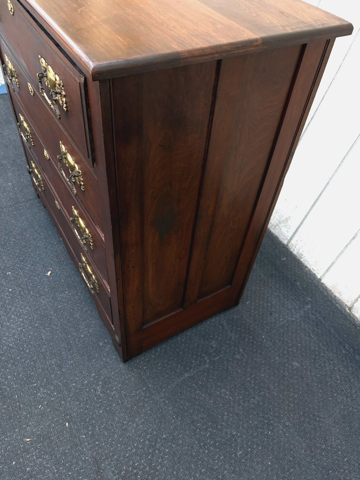 67002  Antique Victorian Mahogany  Dresser Chest