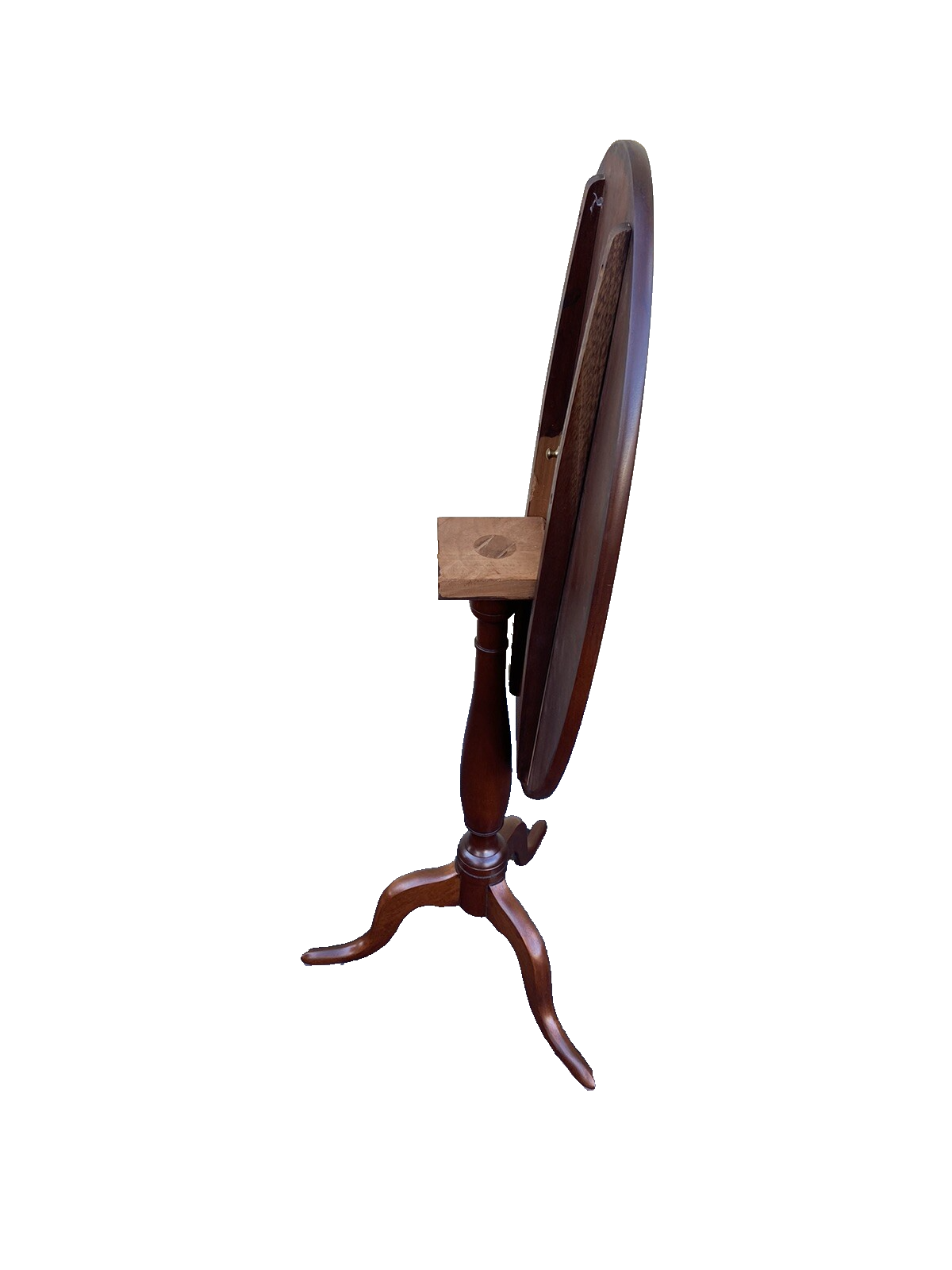 66101 Solid Cherry Tilt Top Lamp table Stand