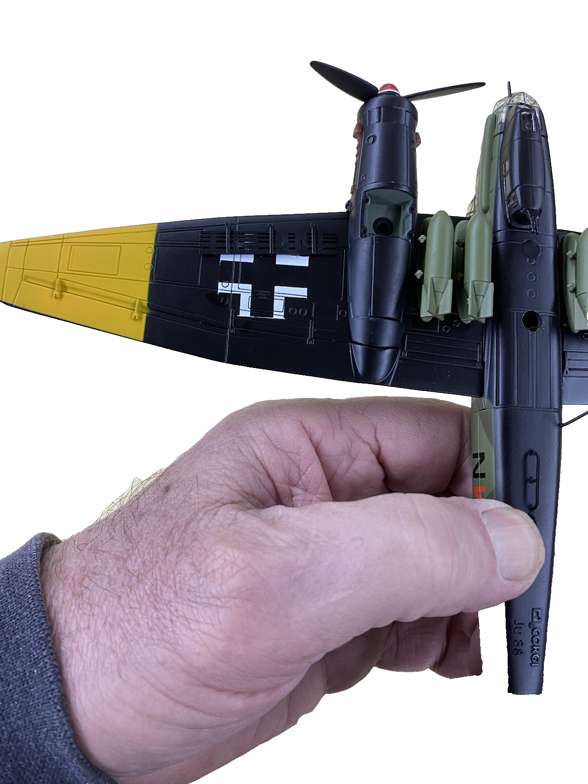 ES 207 Corgi Aviation Diecast Limited Edition  Junkers Airplane Plane